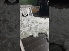 Textiel polyestervezels van de soort gebruikt voor de vervaardiging van textiel