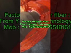 Kleding Stapelvezels Polyester Medium Crimp Kunstmatige Stapelvezels